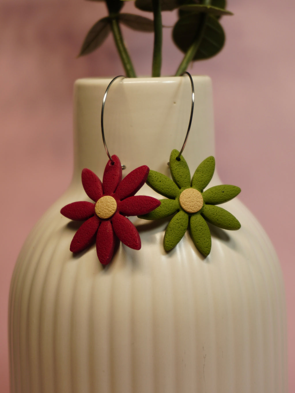 FLOR TOSCANA EN ROJO
